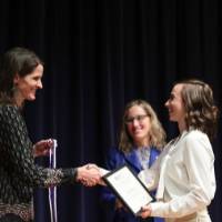 awardee at the stage 7